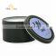 Customized Scented Travel Soy/Paraffin Wax Candle in Tin Timplate Box