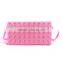 Handcee Hot Sale Metal Circle Black PU Shoulder Bags For Shopping