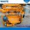 Hand Operated Concrete Hollow Block Making Machine QT40-3A Mobile Block Machine Hollow Block Making Machine Price