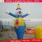 Advertising inflatable air dancer , colorful inflatable dancing man , mini clown inflatible dancer for sale