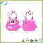 Eco-friendly waterproof silicone baby bib