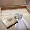 Good quality customized luxury silk wedding invitation box