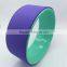 Factory wholesale different colors back training PVC Yoga wheel