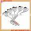 Stainless steel heart shaped coffee spoon