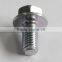 Stainless steel Hexagon bolts with flange DIN6921