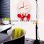 Simple clock shape room decor 3D wall sticker,vinyl wall clock sticker,kids 3d wall sticker