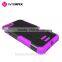 Low MOQ hard sheild armor combo back cover case with kickstand for apple iphone 7 wholesale cell phone case