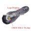 Most Powerful Fluorescence Switch LED Flashlight XML-T6 Zoomable Most Powerful LED Flashlight