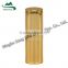 Round gold plastic empty lipstick tube