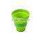 silicone foldable water cup collapsible silicone cup