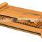 100% Bamboo Wood Compact bread cutting board Foldable Bread Slicer