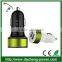 Portable colorful dual usb port car charger 5V 3.1A