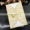 New design pearly paper wedding invitation