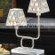 Modern Crystal Two Lights Compund Table Lamp for Bedroom or Dining Table