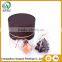 Mini matt top-quality recycled wedding candy box round candy box with ribbon