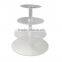 Well polished edge Acrylic Cake Stand Cupcake Wedding Dessert Display Round Tower Holder