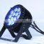2015 Hot Christmas Party Favors Waterproof DMX RGBW Flat Par Can Lighting Fixture 12X15W LED Stage for Sale Disco DJ