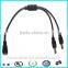 12 volt 1 female dc plug to 8 male cctv camera cable