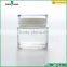 50ml cosmetic glass jar with arcylic lid for sale