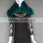 New design Hot Sale Winter Fox Fur Collar Women's Scarf Stole