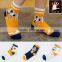 New ladies casual socks cotton socks many pattern cartoon orange sexy teen girl socks