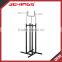 Power Coated Free Standing Steel Clothing Display Stand