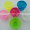 wholesale cheap affordable candy color heat resistance folding silicone cup