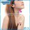 Dahoc plastic hand held manual face spa roller massager