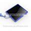 OEM factory China high capacity solar panel battery charger for mobile phone solar battery with keychain