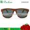 Italy design high quality 100% natural wood made in China wood sunglasses