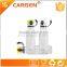 BPA free flip lid clear plastic sport water bottle