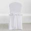 White Ruffled Banquet Chair Cover Wholesale