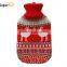 2 liter BS1970-2012 hot water bottle knitted cover with european style