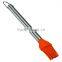 BBQ Tools 430 stainless steel handle silicone bristle cooking oil brush