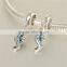 Ocean Animal Seahorse 925 Sterling SIlver Charm Pendants