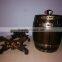 portable new style wooden barrel drinks dispenser