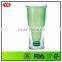 PS plastic material double wall custom beer mug 14 oz
