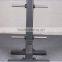 weight plate rack for exercise and fitness store
