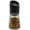 SINOGLASS trade assurance ceramic mechanism glass salt pepper grinder set