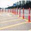 Orange Flexible Plastic Warning post for traffic