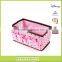 new design full printing non woven fabric cosmetic storage box