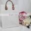 canvas storage fabric bags with leather handles handbags