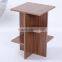 NOAHSION Useful Melamine Corner Shelf Or Night Stand