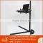 Portable folding adjustable laptop bed table