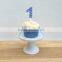 Cupcake Toppers Cake Picks 12 Blue Spotty Number Cupcake Toppers
