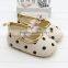 Hot sale cute bow dress baby shoes