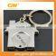 Promotional metal custom chain keychain