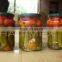Best quality Vietnam assortment of tomatoes & baby cucumbers in glass jar 480ml