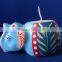 Paper Mache Mashi Candle Elephant Design X Mas Decoration Handmade Art And Craft designer Candle