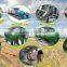 Organic fertilizer horizontal mixer
